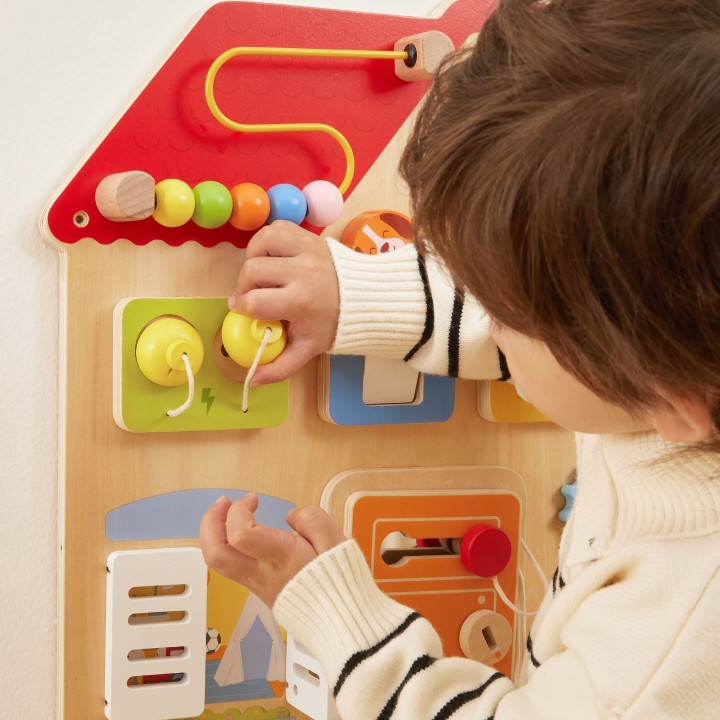 VIGA House Manipulative Board – educational learning through play