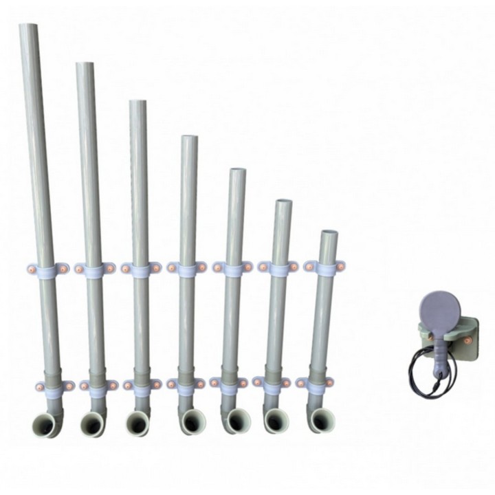 Sound Tubes with Sticks for the Masterkidz STEM Panel - musical toy