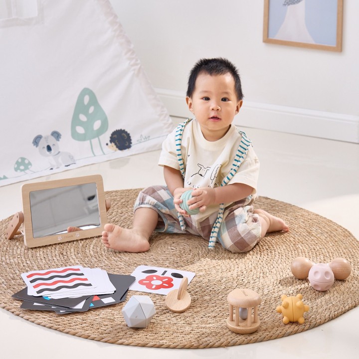 VIGA Educational Toy Set for Babies up to 6 Months