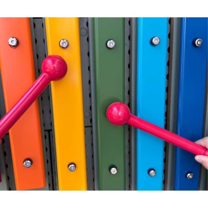 Masterkidz Rainbow Wall Xylophone - Large Educational STEM Instrument