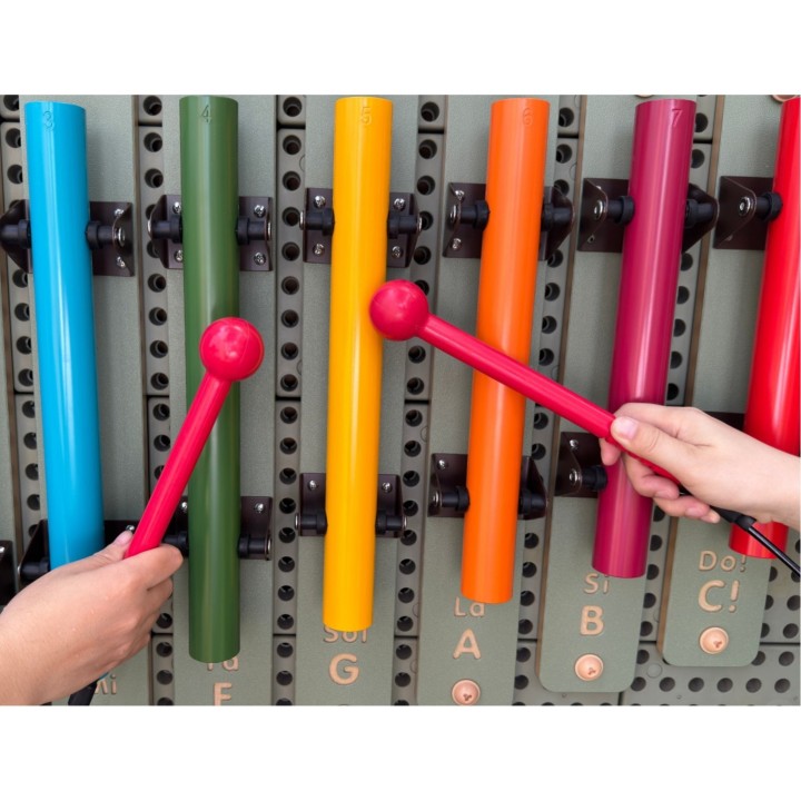 Sound Tubes with Sticks for the Masterkidz STEM Panel - musical toy
