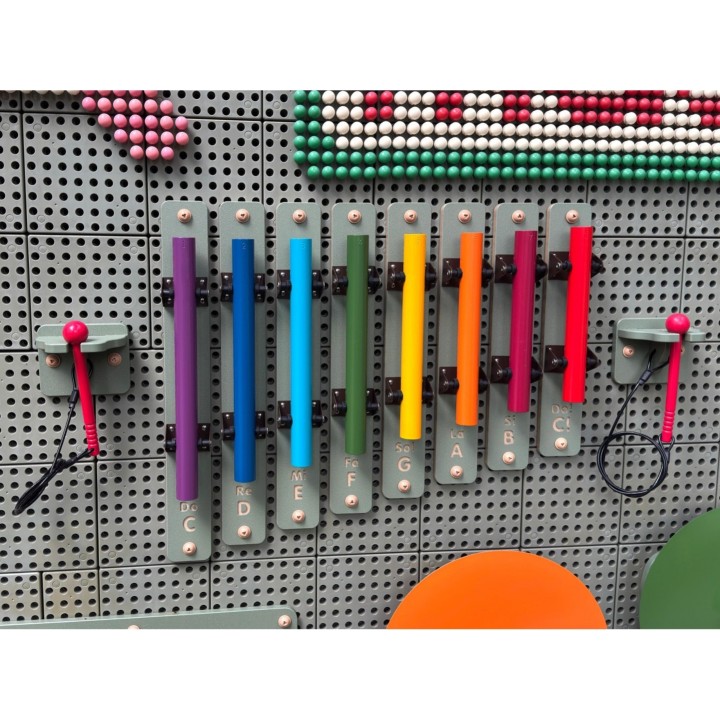 Sound Tubes with Sticks for the Masterkidz STEM Panel - musical toy
