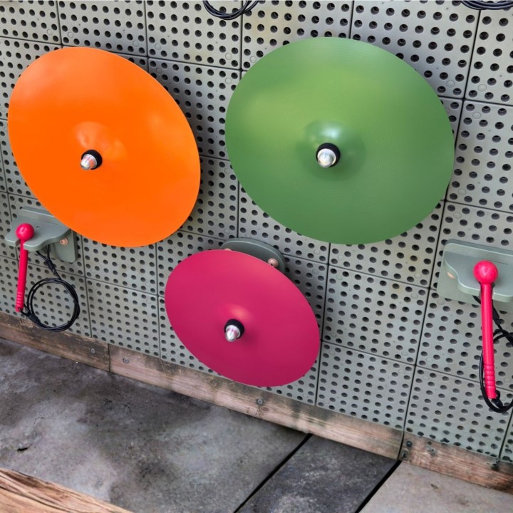 STEM Masterkidz wall cymbals - rhythmic fun
