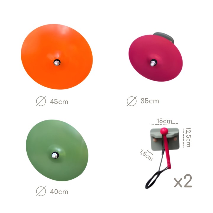STEM Masterkidz wall cymbals - rhythmic fun