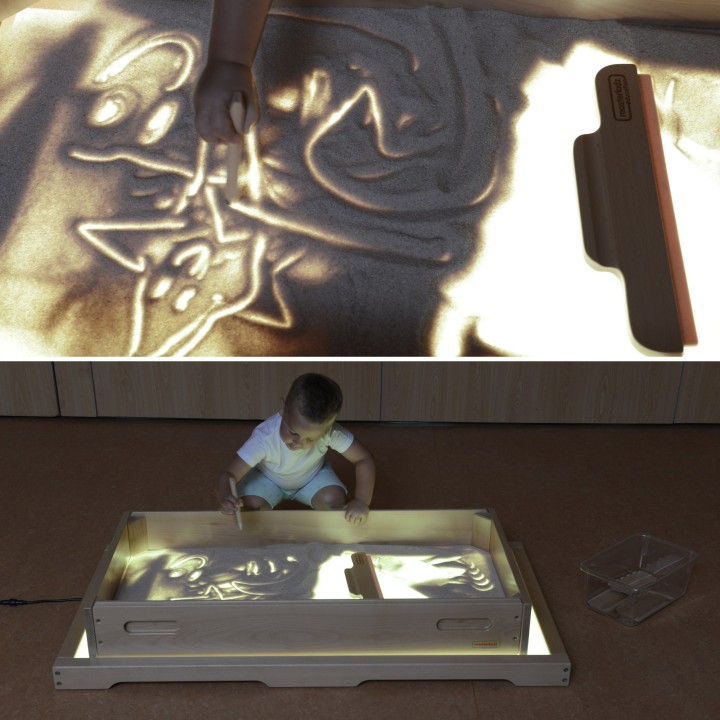 Large Rectangular Sand Tray Educational Creative - Masterkidz