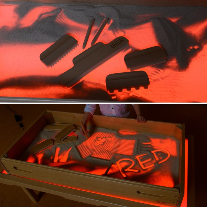 Large Rectangular Sand Tray Educational Creative - Masterkidz