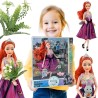 WOOPIE ROYAL Emi Style Fashion Doll 32 cm - Stylish Princess in a Pink Dress + Accessories