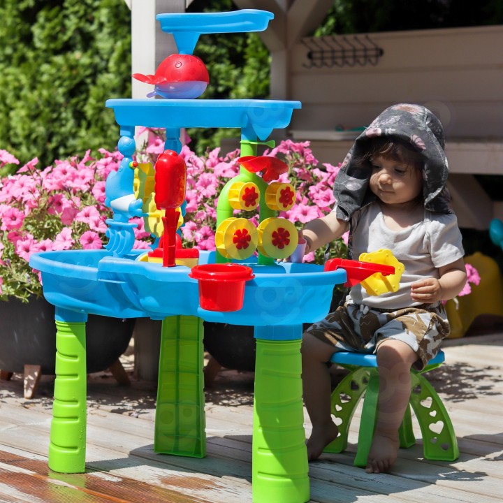 WOOPIE XL Water Table 37 pcs - Water and Sand Play