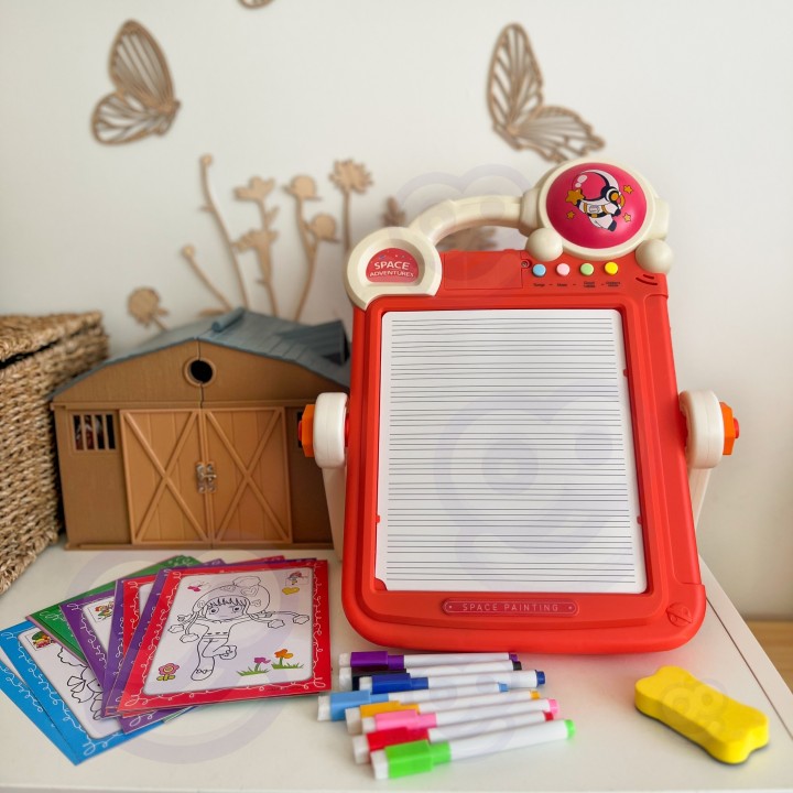 WOOPIE 2-in-1 Tetris Drawing Board Orange