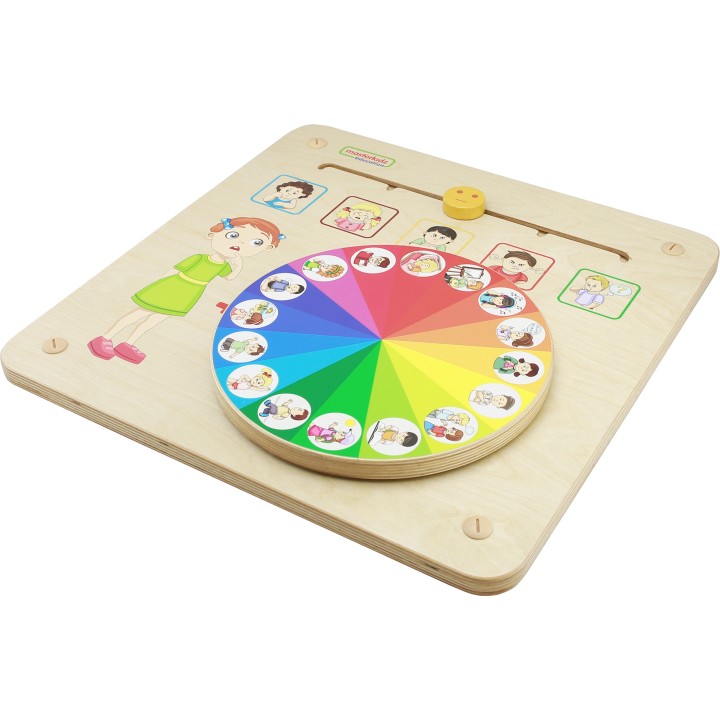 MASTERKIDZ Educational Board - Learning and Managing Emotions
