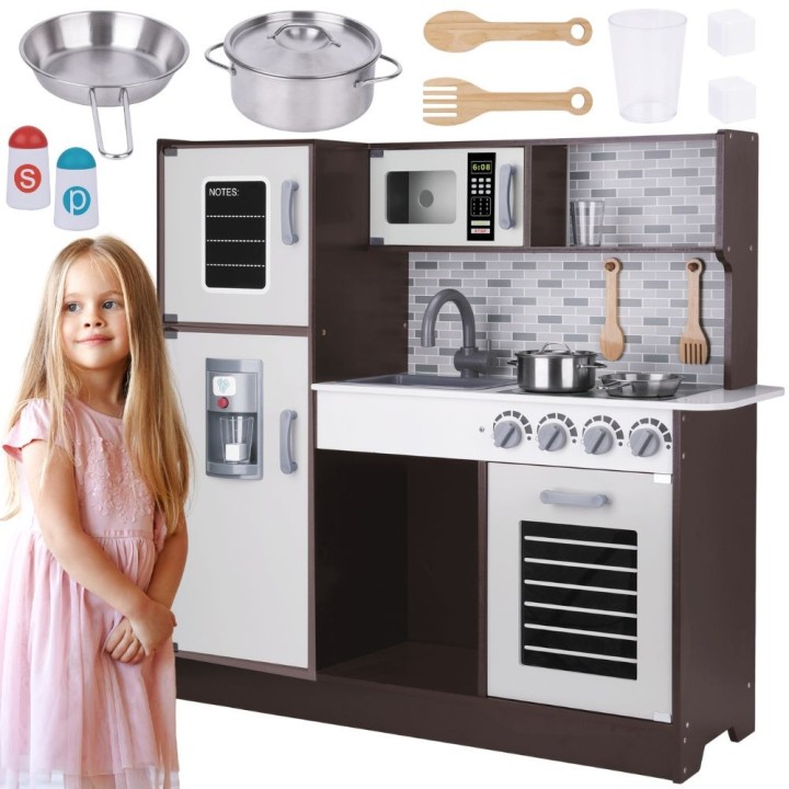 Modern Wooden Kitchen Accessories Tooky Toy - Playing at Home