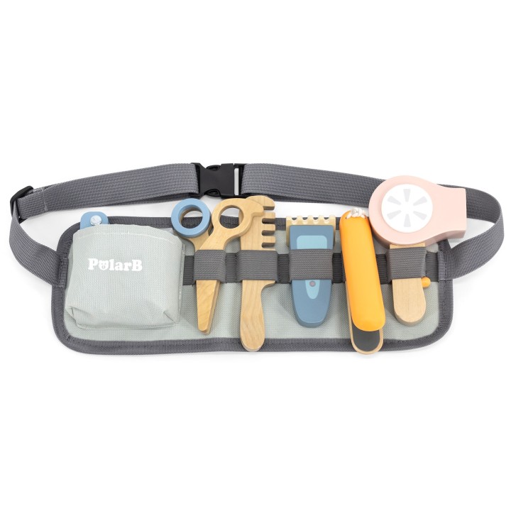 VIGA PolarB Wooden Hairdressing Set with Tools for Children
