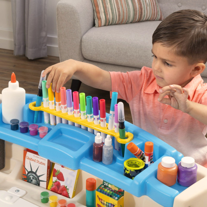 STEP2 Desk with Chair Educational Art Corner Deluxe