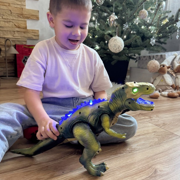 Remote-controlled dinosaur with remote control Woopie - interactive toy