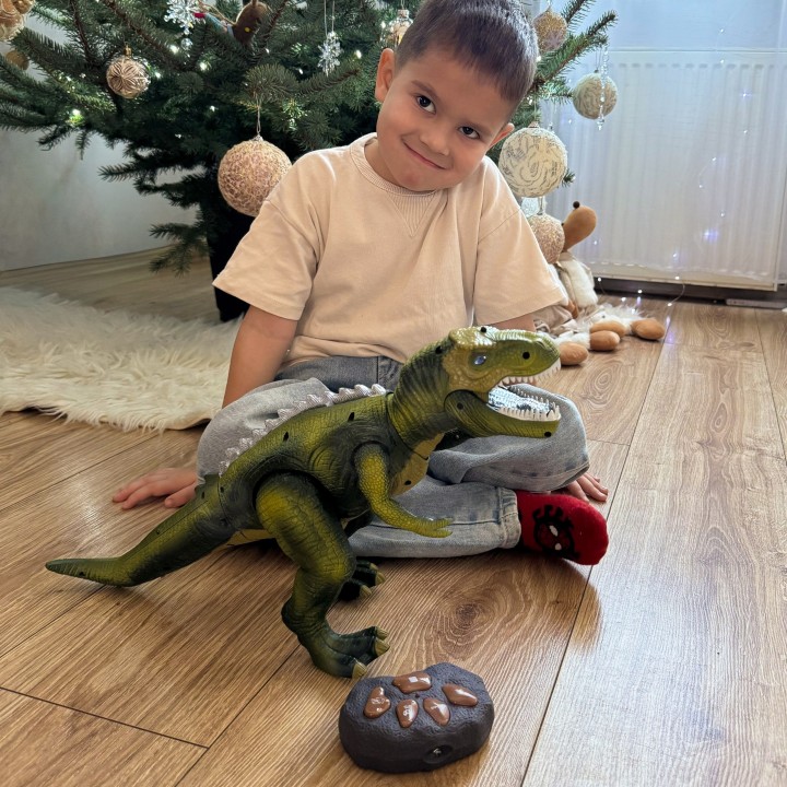 Remote-controlled dinosaur with remote control Woopie - interactive toy