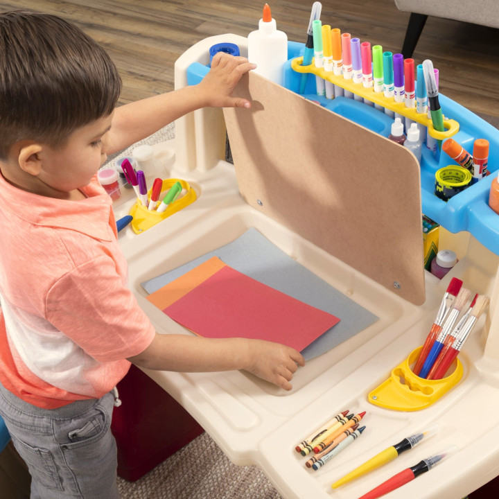 STEP2 Desk with Chair Educational Art Corner Deluxe