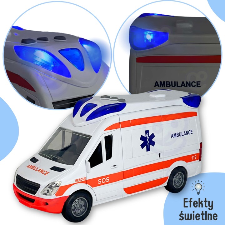 Woopie Ambulance – a toy with sound and light