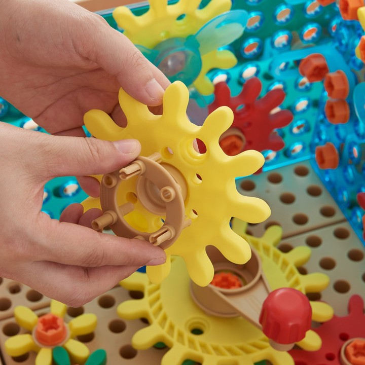 MASTERKIDZ STEM Gear Wheels Mix Accessories Set 198 pcs.