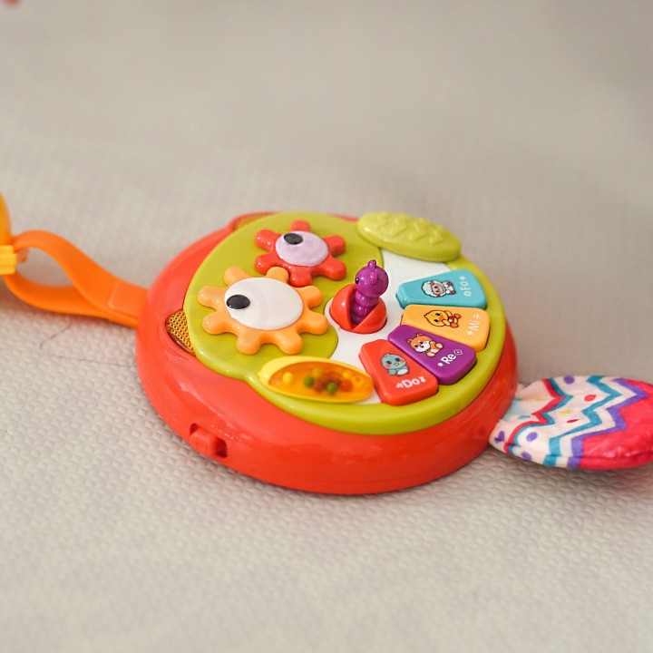 Interactive Owl-Shaped Rattle WOOPIE - educational
