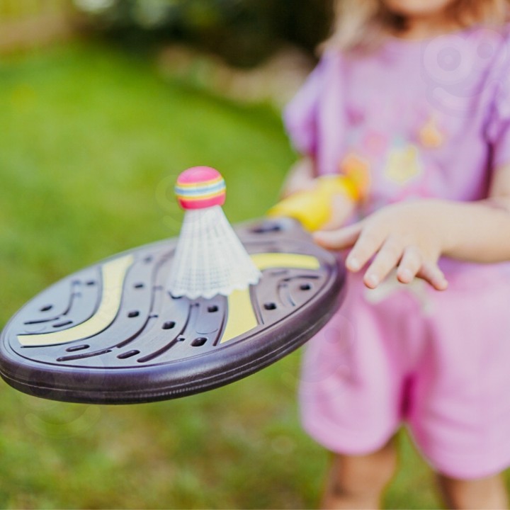 WOOPIE Racket with Ball and Shuttlecock - Beach and Garden Set