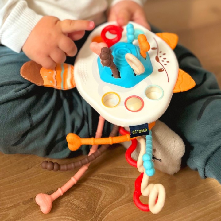 Zabawka Sensoryczna Lis WOOPIE - Dla Niemowląt