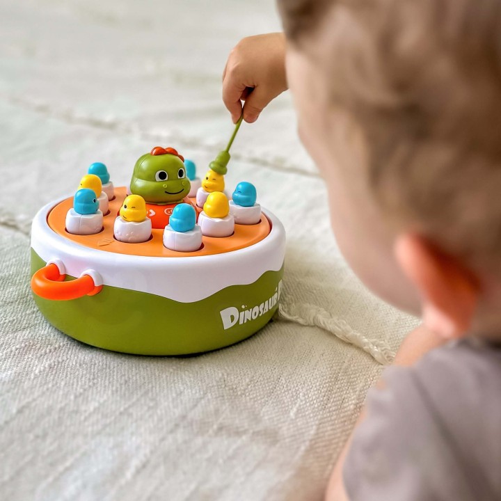 WOOPIE Dinosaur Catching 4-in-1 Arcade Game Catapult