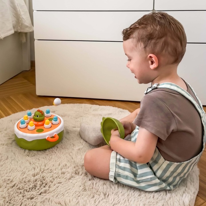 WOOPIE Dinosaur Catching 4-in-1 Arcade Game Catapult