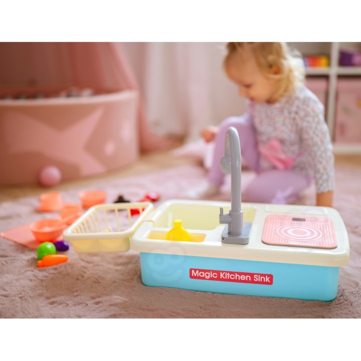 WOOPIE 2-in-1 Kitchen Sink with Faucet Blue - Perfect for the Kitchen