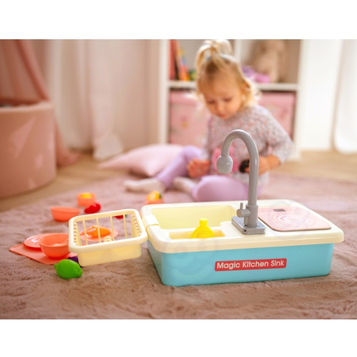 WOOPIE 2-in-1 Kitchen Sink with Faucet Blue - Perfect for the Kitchen