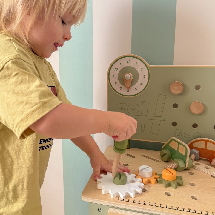 VIGA PolarB Wooden Handyman's Workshop - Creative Fun