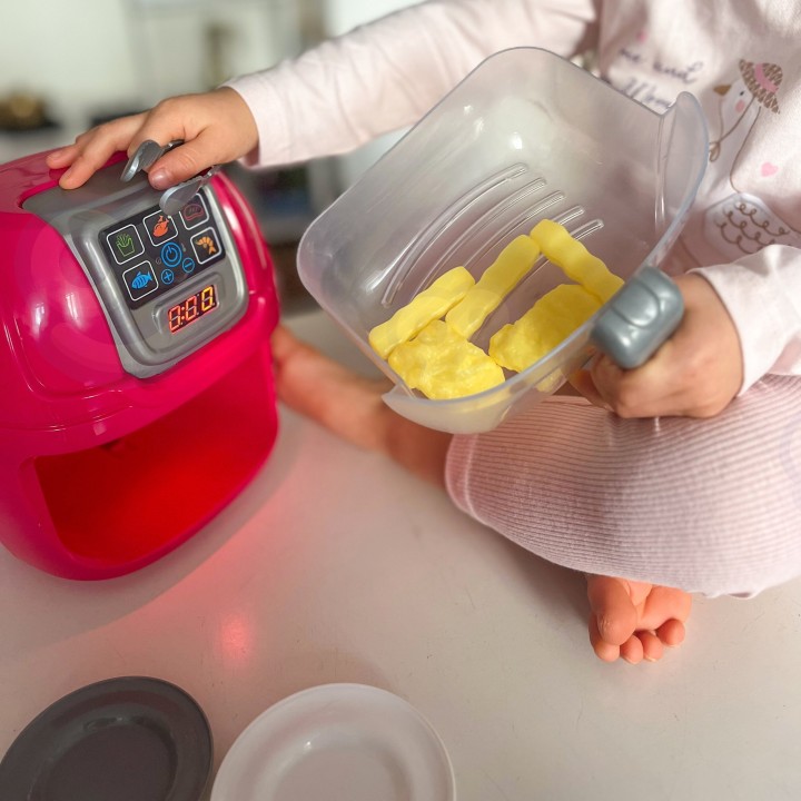 Power Air Fryer Woopie - Colorful Toy Fryer for Kids