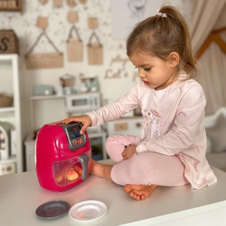 Power Air Fryer Woopie - Colorful Toy Fryer for Kids