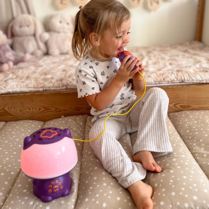 WOOPIE Multifunctional RGB Lamp with Bluetooth Speaker Purple
