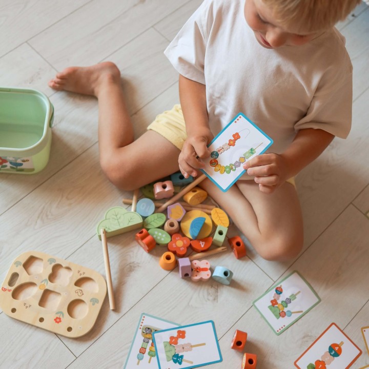 Magical Garden Educational Box 5in1 Tooky Toy - Wooden Sorter and Learning