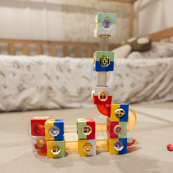 WOOPIE Marble Track - 3D Blocks Construction Set