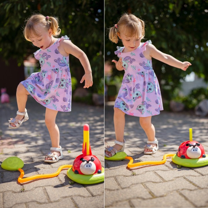 Discover this amazing 3-in-1 sports set from Woopie, which provides versatile physical activity for children. This interactive