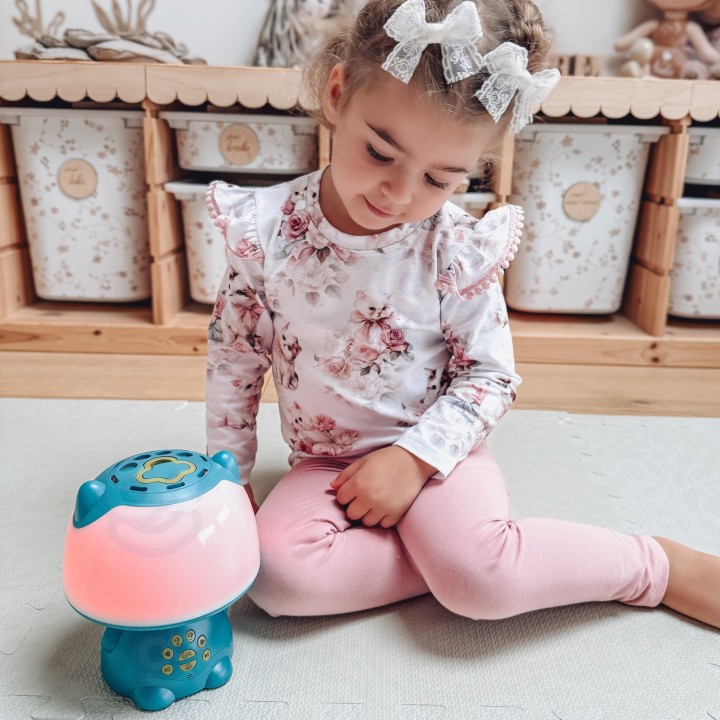 RGB Lamp with Bluetooth Speaker - WOOPIE Turquoise