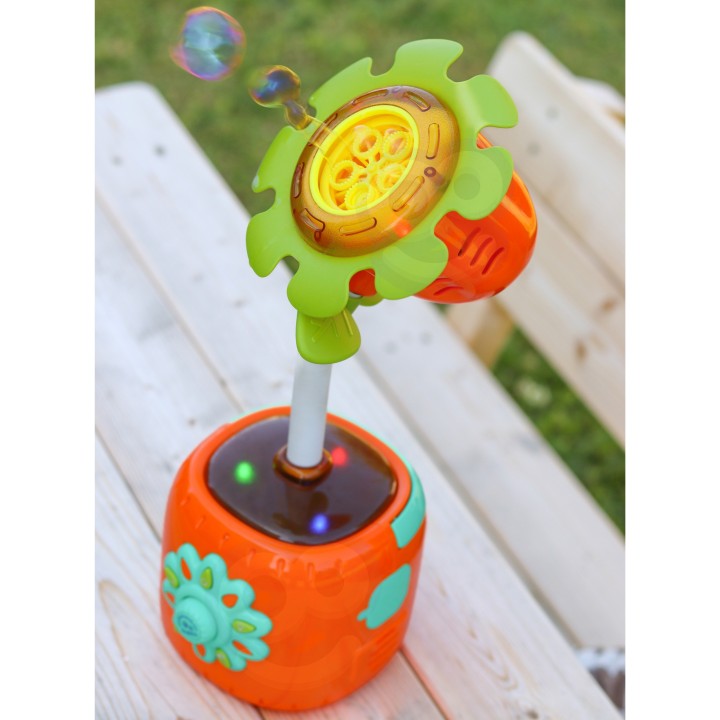 Interactive Sunflower WOOPIE - Soap Bubble Machine