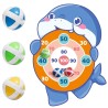 WOOPIE Velcro Dartboard Shark Arcade Game