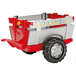 Rolly Toys rollyTrailer Tractor Trailer with Opening Sides