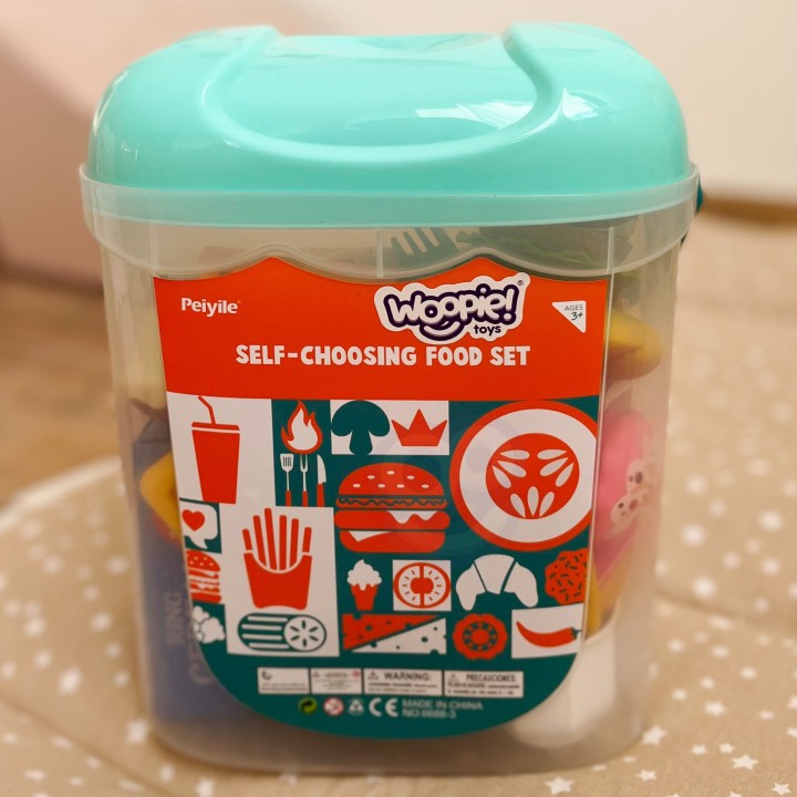 Sweets and Desserts Set 40 pcs WOOPIE - Perfect for Playing Cafe