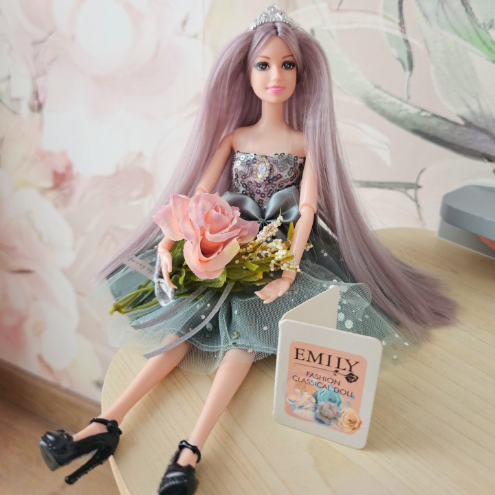 Emily doll in an elegant dress with a bow – WOOPIE ROYAL style and class