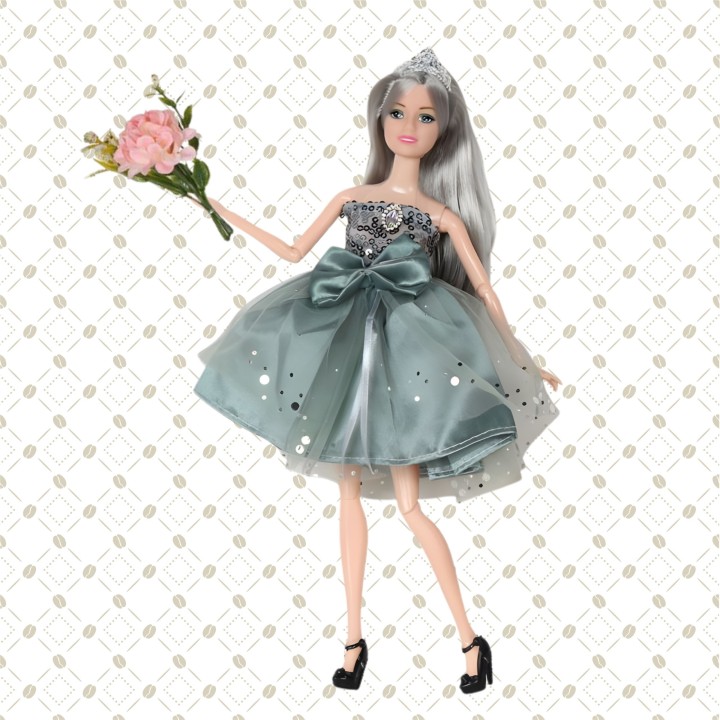 Emily doll in an elegant dress with a bow – WOOPIE ROYAL style and class