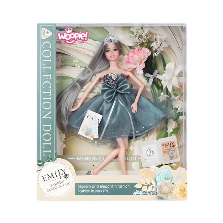Emily doll in an elegant dress with a bow – WOOPIE ROYAL style and class