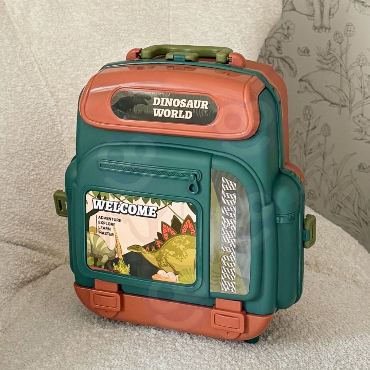 Dinosaur World Woopie Set - Dinosaur Suitcase Educational Toy