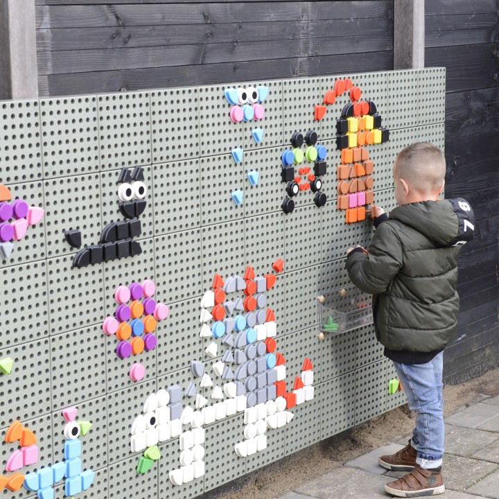 MASTERKIDZ Geometryczne Elementy Tablic 256 szt - Kreatywna Nauka