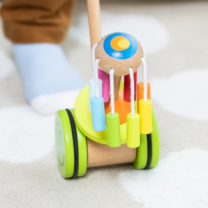 CLASSIC WORLD Push-Along Carousel for a Walk - A Joyful Toy for Children