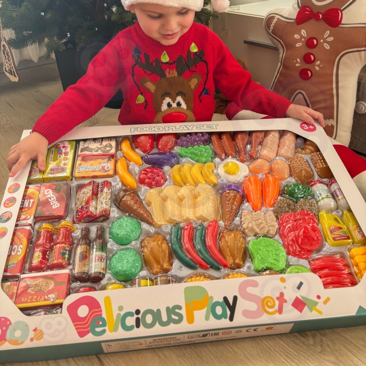 WOOPIE Vegetables and Fruits Kitchen Set 120 pcs - Perfect for you!