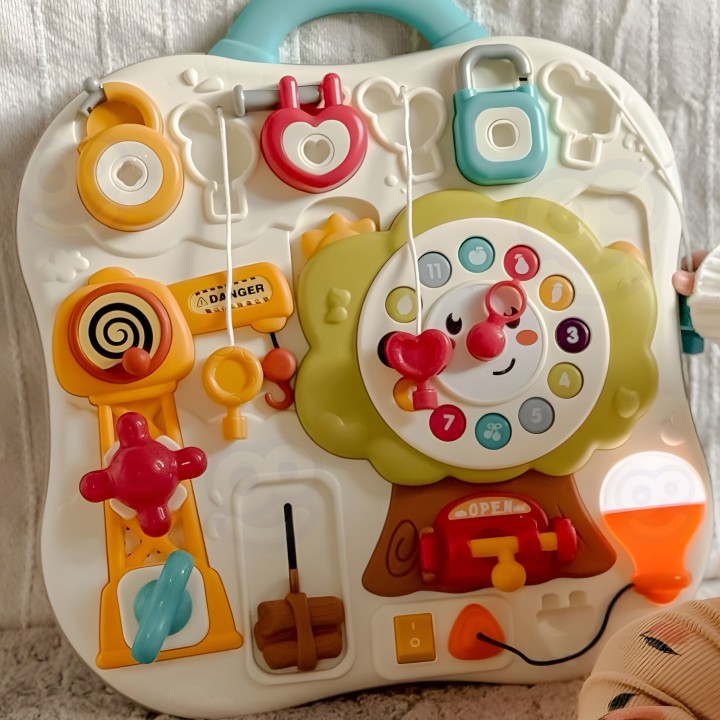 Educational Busy Board – Interactive Toy for Children by Woopie