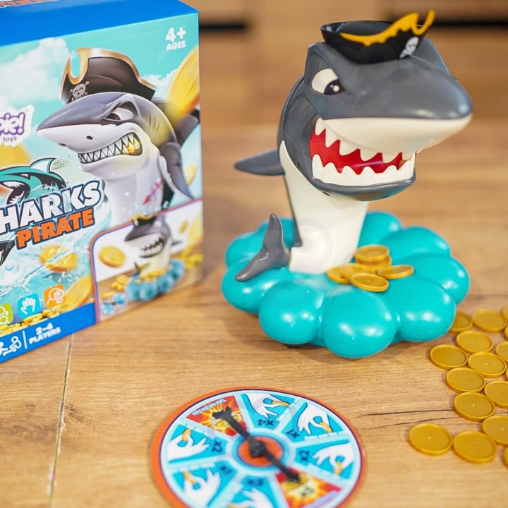 WOOPIE Pirate Shark Arcade Game - Exciting Fun